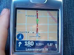 TomTom on the Palm Treo 680