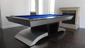 Mesa De Billar De Diseno Opciones Adaptacion Para Mesa De Comedor O Tapas De Mesa Tapa De Ping Pong Carr Modern Pool Table Pool Tables For Sale Pool Table