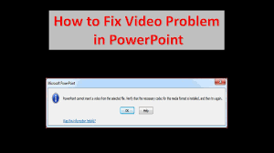 It is easy to use, but also very flexible with many options. Resolved How To Insert Video Or Play The Video Powerpoint 2010 2013 2016 Youtube