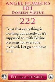 The Meaning Of 222 Numerology Calculation Angel Numbers Angel Number Meanings