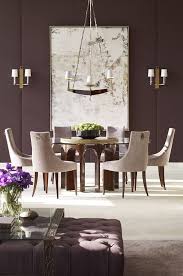 Dining Room Wall With Wallpaper Accent At Niche Luxury Dining Room Dining Room Design Dining Room Decor