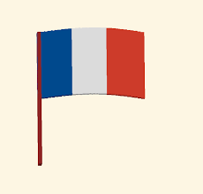 You can put your own picture or words on the flag, and animate it as a gif. Datei Animated Flag France Openscad Gif Wikipedia