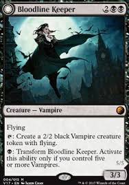 It appears on certain cards that are hard to explain, so let's get onto that innistrad is a horror set. Bloodline Keeper From The Vault Transform Card Kingdom