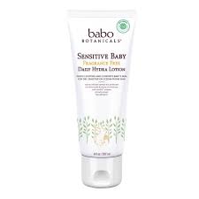 Babo Botanicals Sensitive Fragrance Free Daily Hydra Baby Lotion 8 Fl Oz Target