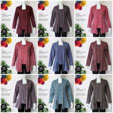 Berikut contoh perpaduan warna baju ungu dan hijab modis modern. Surjan Lurik Modern Mix Katun Halus Kemeja Lengan Pendek Murah Batikunik Com