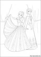 Elle a des cheveux blong, les yeux bleus, elle était d'abord une princesse et ensuite la reine d'arendelle. Coloriage La Reine Des Neiges Choisis Tes Coloriages La Reine Des Neiges Sur Coloriez Com
