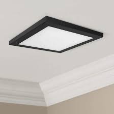 .outdoor overhead porch lights |led exterior ceiling lights, shadowless high lumen, sensor /dimmable optional, the best choice for outdoor projects. Platter 13 Square Black Led Outdoor Ceiling Light 61x62 Lamps Plus In 2021 Outdoor Ceiling Lights Ceiling Lights Outdoor Light Fixtures