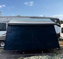 Tentproinc - Toldo Para Caravana, 7 Pies X 18 Pies, 3 Pulgadas (bandera  Americana), Color Negro, Malla Para Caravana, Toldo Para Remolque,  Bloqueador ...