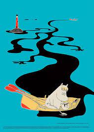 2016年限定ムーミンマグは バルト海を掃除するフローレンがモチーフ 北欧ライフ x スカンジナビアン デザインセンター トーベ ヤンソン ムーミン イラスト ムーミン 壁紙