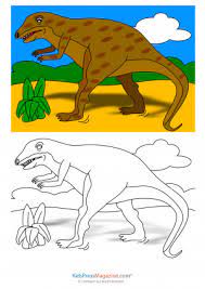 Dinosaur coloring pages (3) which are suitable for boys and girls. Free Archives Kidspressmagazine Com