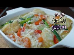 Pulut panggang dan pulut serunding. Sup Tauhu Jepun Sos Tiram Egg Tofu Soup Litetube