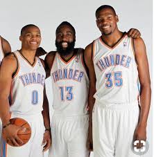 Kevin durant thinks that not only would james harden have accepted his role, he could've been recognized as a great player off okc's bench. Russell Westbrook James Harden Kevin Durant Russellwestbrook Westbrook Jamesharden Harden Kevindura Basketball Pictures Basketball Is Life Nba Legends
