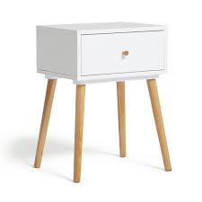 Maybe you would like to learn more about one of these? Buy Habitat Otto 1 Drawer Bedside Table White Bedside Tables Habitat