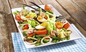Nizzasalat Mit Oliven Eiern Und Artischocken Rezept Tegut Nizza Salat Artischocken Artischocken Rezepte