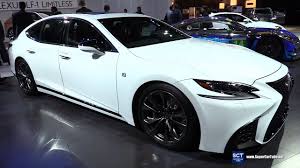 Is this 416hp executive large sedan worth the $100,000 fully loaded price tag?! 2018 Lexus Ls 500 F Sport Exterior And Interior Walkaround 2018 Detroit Auto Show Youtube