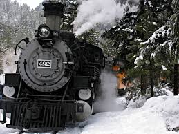 Tren En El Bosque Invierno Steam Locomotive Steam Trains Steam Train Photo
