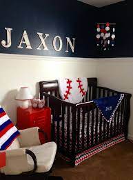With All The Choices And Nursery Design Fads Readily Available An Infant S Nursery Not Has To Be A Tradi Baby Boy Room Nursery Nursery Room Boy Baby Boy Rooms