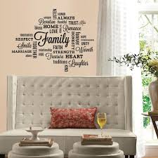 Roommates Rmk2741scs Family Quote Peel And Stick Wall Decals Amazon Com Living Room Decor Quotes Wall Decor Stickers Home Decor