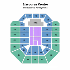 The Liacouras Center Seating Chart Theatre In Philly