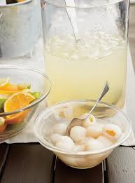 Photo Lemonade Lychee And Coconut Punch Lychee Lemonade Recipe Lemonade Recipes Coconut Punch Recipe
