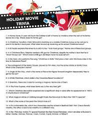It's actually very easy if you've seen every movie (but you probably haven't). Printable Christmas Movie Quiz Fun For Holiday Parties Giftsforyounow