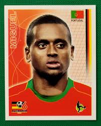 2006 Navarrete Germany World Cup FIFA VARIANT #197 MIGUEL BRITO Portugal  Sticker