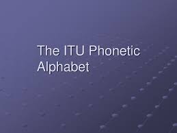 We have 56+ amazing background pictures carefully picked by our community. The Itu Phonetic Alphabet Ppt Download
