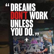  Writing Your Goals On Your Vision Board Is One Thing Getting Up And Grinding Toward Them Is Eric Tho Eric Thomas Quotes Inspirational Quotes Picture Quotes