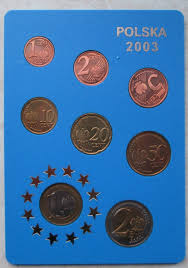 Aktualna cena skupu uszkodzonych i wycofanych monet eur wynosi: Euro Probne Set Od 1 Centa Do 2 Euro Polska 2003 Numimarket Pl