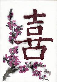 This is an instant download pdf cross stitch pattern. Cross Stitch Kit Candamar Lucy Wang Chinese Joy Symbol 51272 Sale 715448512724 Ebay