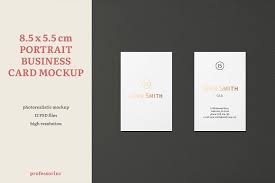 8 5x5 5 Business Card Mockup In 2020 Business Card Mock Up Trifold Brochure Template Business Card Size