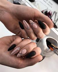 After applying the nail polish, you may add rhinestones, beads, stickers, glitters and draw various pictures and ornaments on your nails. Latest And Hottest Matte Nail Art Designs Ideas 2019 Trendy Elegant Matte Nails Art Inspirations Matte Nails Design Almond Nails Designs Almond Acrylic Nails