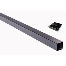 Footprint adding style to every ez post. Slipfence 9 Ft Aluminum Fence Post 3 Inch X 3 Inch X 100 Inch The Home Depot Canada
