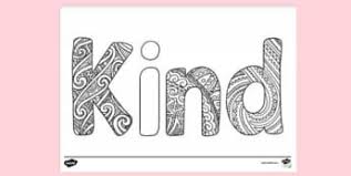 Plus, they are great tools to help children develop their fine motor skills and learn about colors. Kind Words Mindfulness Coloring Page Teacher Made