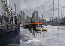 Schilderijen Stads En Dorpsgezichten Schilderij Kunstwerk Groningen