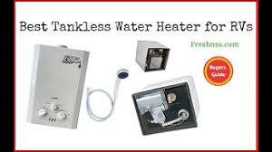 Like a tank water heater, a tankless water heater produces hot water using electric power or propane. How To Convert An Rv Water Heater To A Tankless Water Heater Bayside Rv