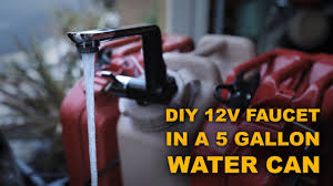 If you are a fan of 4×4, so please don't miss this jerry can.please contact us without hesitate, you deserve a better jerry can! Diy Faucet In A 5 Gallon Water Can Youtube