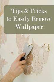 Tips And Tricks To Easily Remove Wallpaper Sunlit Spaces Diy Home Decor Holiday And More Removable Wallpaper Home Diy Helpful Hints