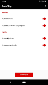 However, you can get it in the raw apk file format on a few apk stores on the web or here. Autoskip For Android Apk Download