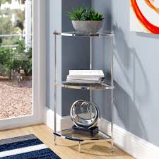 Best match newest most popular name lowest price highest price. Willa Arlo Interiors Cathleen 35 5 H X 13 75 W Steel Corner Bookcase Reviews Wayfair