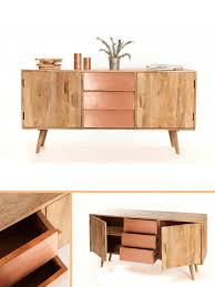 Une Nouvelle Facon D Integrer Le Cuivre Dans Votre Deco Mobilier De Salon Buffet Salle A Manger Buffet Meuble