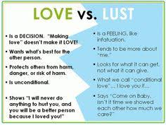 Lust Vs Love