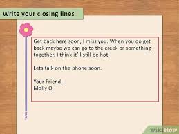Format for writing informal letters with example study rankers. How To Write A Letter To Your Best Friend 14 Steps