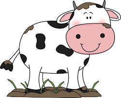 Cow In The Mud Clip Art Cow In The Mud Image Cow Clipart Animated Cow Cute Cows