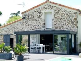 Une Veranda Devient L Atout Charme D Une Longere Terrasse Vitree Veranda Architecture