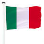 drapeau italien sur www.macapflag.com