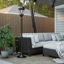 Lantern can be mounted atop the stake, or can hang from the adjustable hanger included. Manor Portable Post Lantern On Sale Overstock 11995859 White