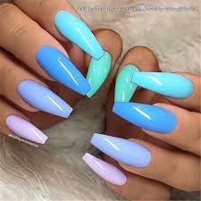 60 Trendy And Bright Summer Nail Colors You Must Try This Summer Page 54 Of 60 Acrylic Nails Summer Acrylic Nails Coffin Nails Long