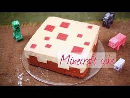 Make A Real Minecraft Cake At Home With This Easy Recipe Even Noob Bakers Can Do This Minecraft Cake Easy Minecraft Cake Cake
