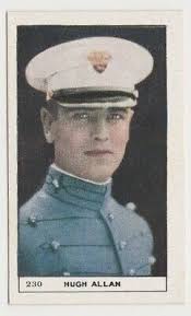 Hugh Allan film star Vintage 1932 BAT Cinema Stars Tobacco Card #230
